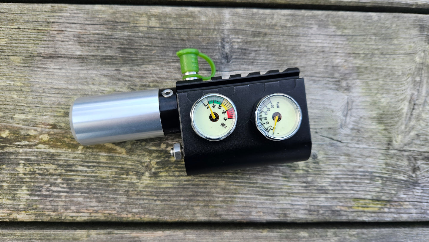 Snowpeak/AirmaX PP750 - Z Valve Ventil PCP Regulator zum Anschluss von Druckluftflaschen