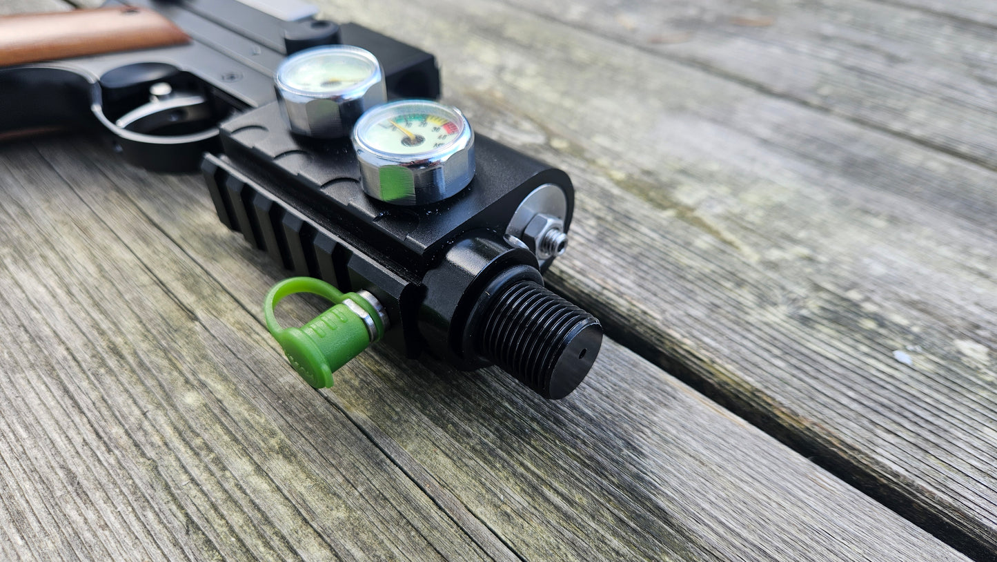 Snowpeak/AirmaX PP750 - Z Valve Ventil PCP Regulator zum Anschluss von Druckluftflaschen