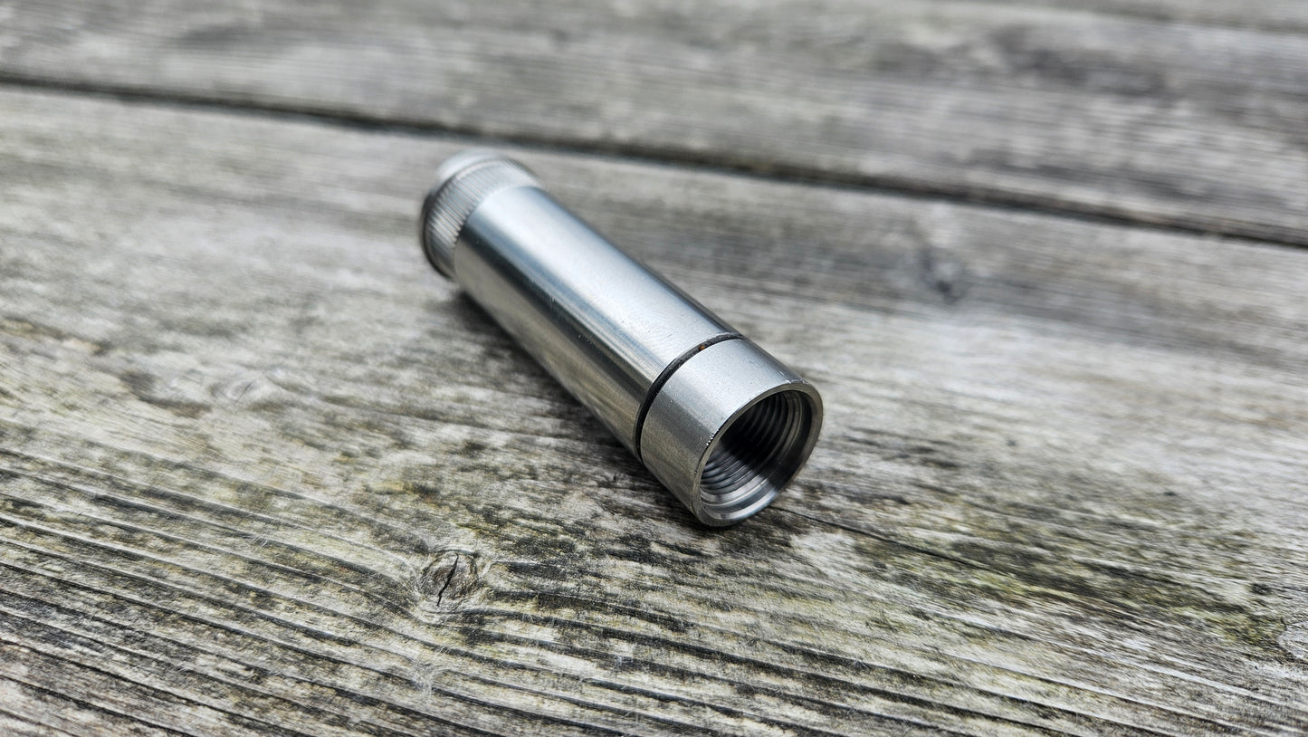 Scuba Ringer MK2 Kartusche Lang - 600 bar ready - Edelstahl
