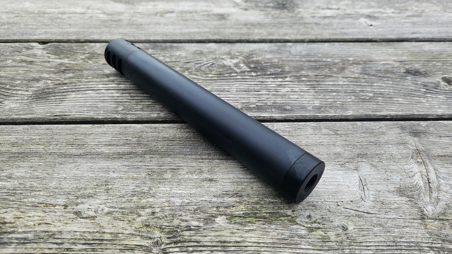 Schalldämpfer mit Mündungsbremse - 4,5mm/.177 bis 9mm/.35