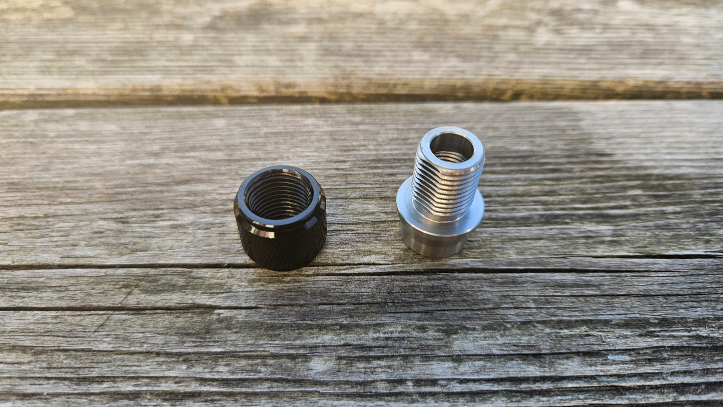 Schalldämpfer Adapter 1/2 UNF x 20 - Für Diana Chaser Stormrider Trailscout