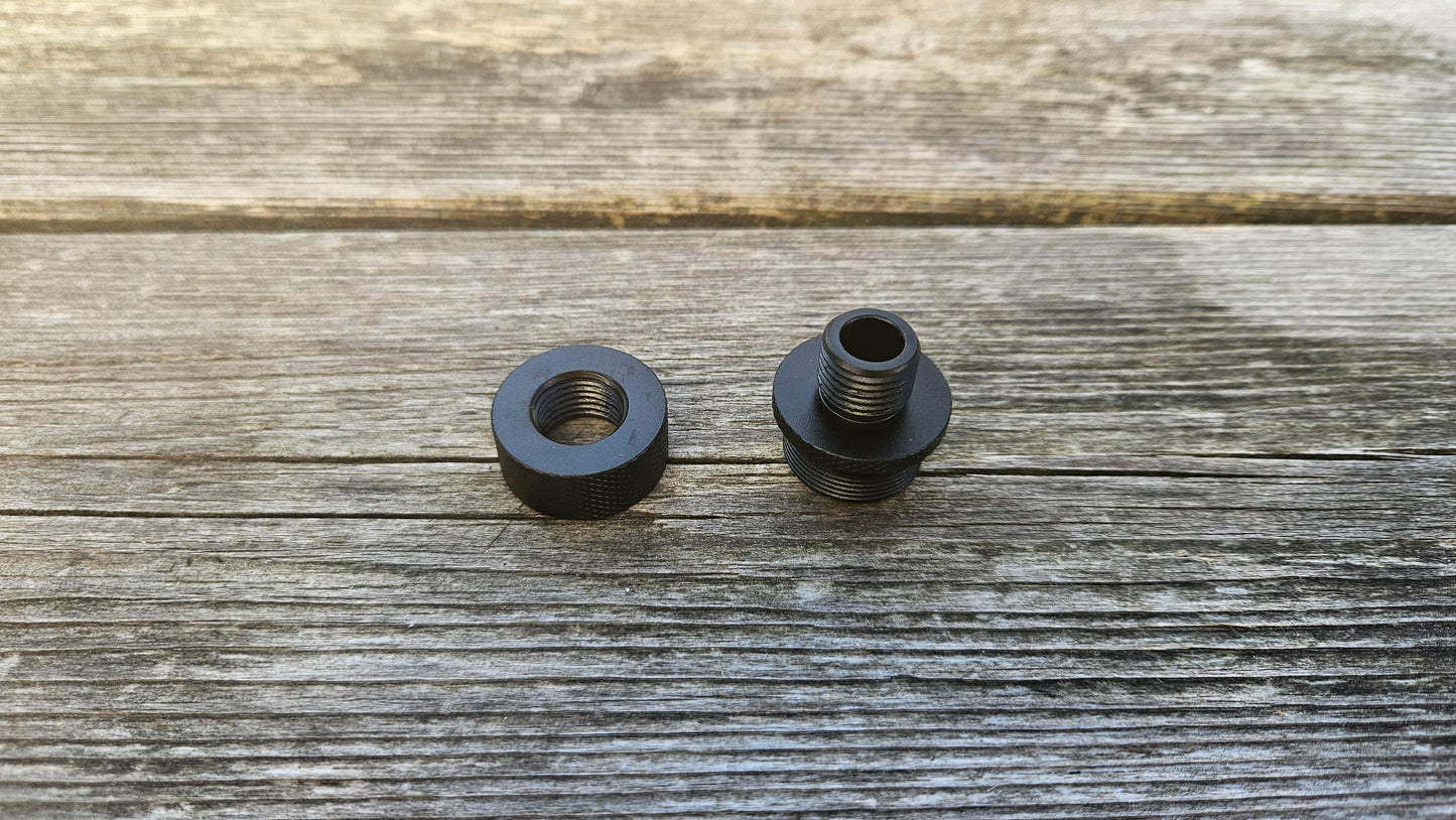 Schalldämpfer Adapter 1/2 UNF x 20 - Für Snowpeak AirmaX PP750
