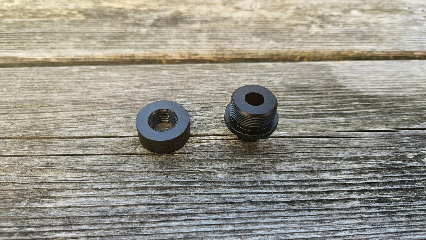 Schalldämpfer Adapter 1/2 UNF x 20 - Für Snowpeak AirmaX PP750