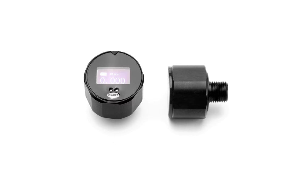Digitales Mini Manometer 25mm - Bis 400 Bar / 6000 PSI