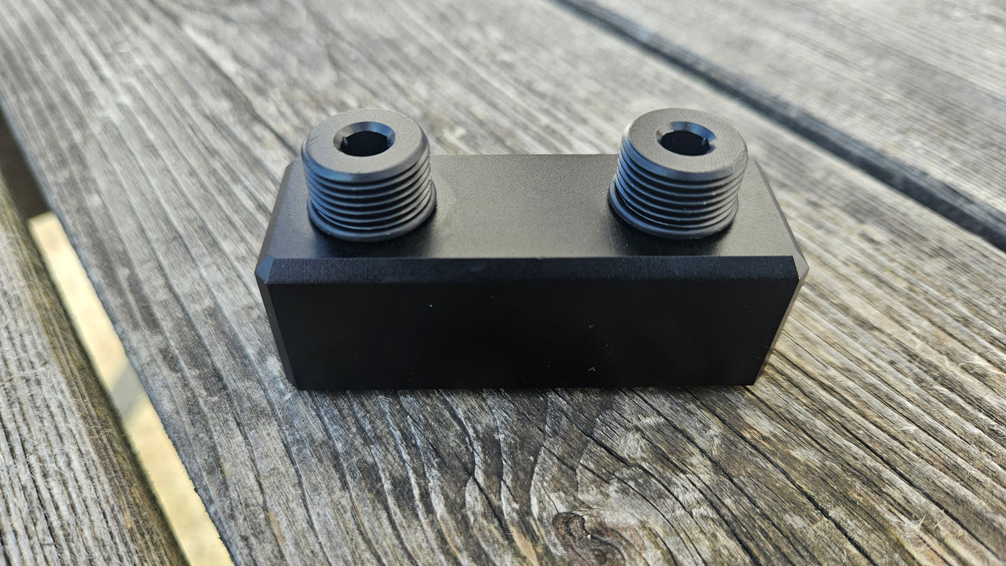AEA Scuba Ashinger & Alarmo x2 Doppel Fülladapter Füllblock