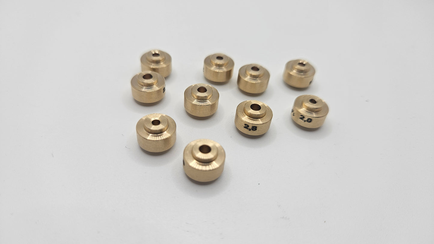 10x 7,5 Joule & Full Power Transferports 3,0-3,9mm