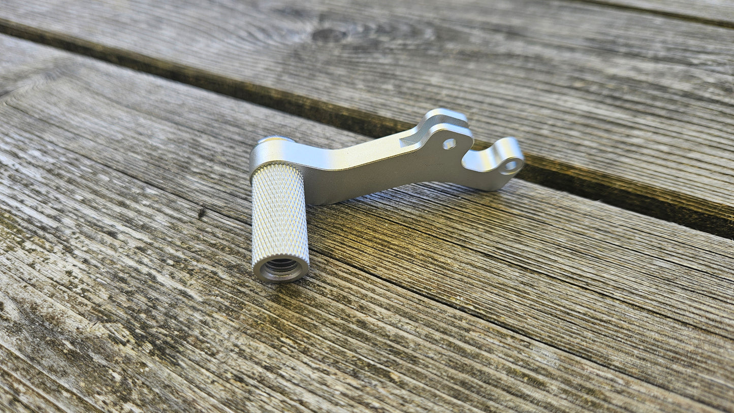 Biathlon Ladehebel Side Lever - Für Snowpeak AirmaX PP750 Umarex Notos - Silber