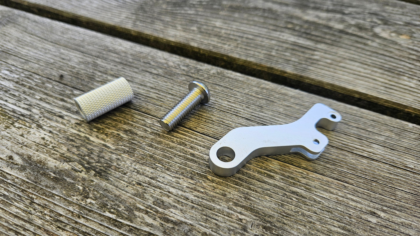 Biathlon Ladehebel Side Lever - Für Snowpeak AirmaX PP750 Umarex Notos - Silber