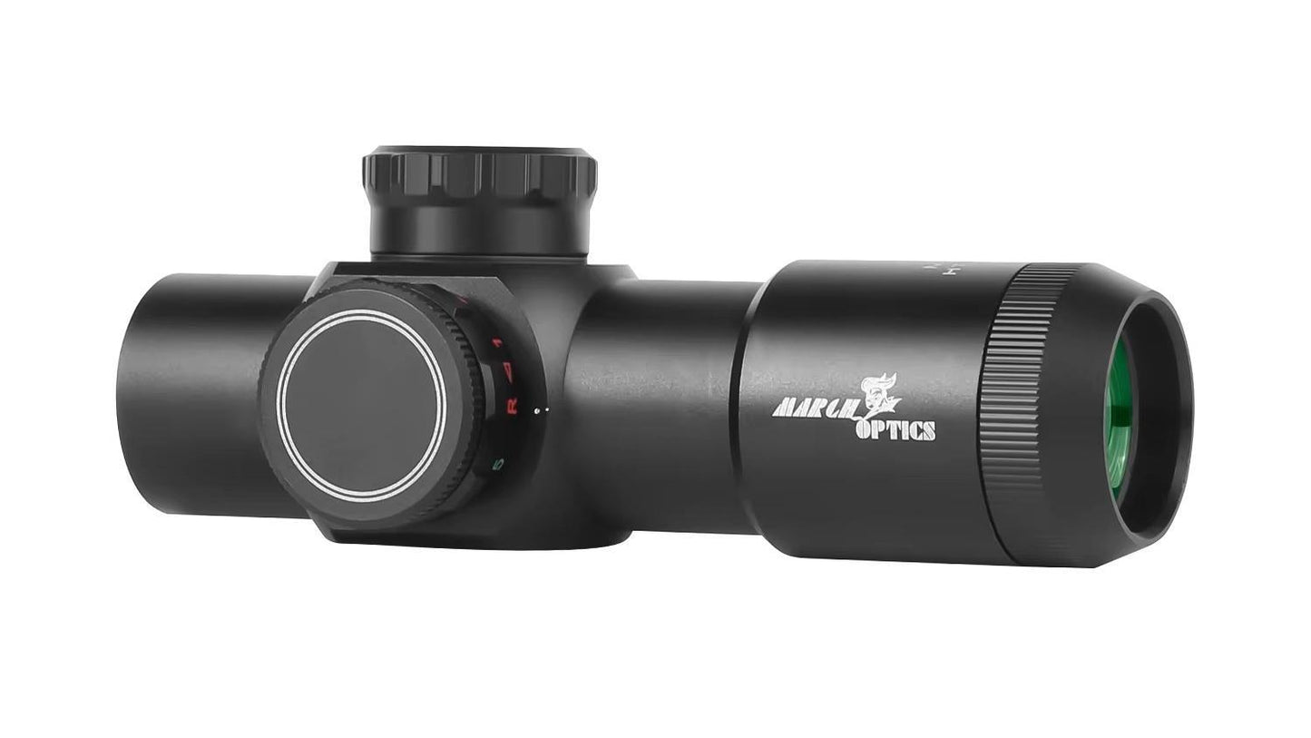 Mini Zielfernrohr - HT 3x28 IR Mil Dot