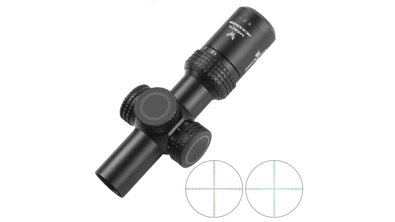 Mini Zielfernrohr - HK 1,5-5,5x20 IR Mil Dot