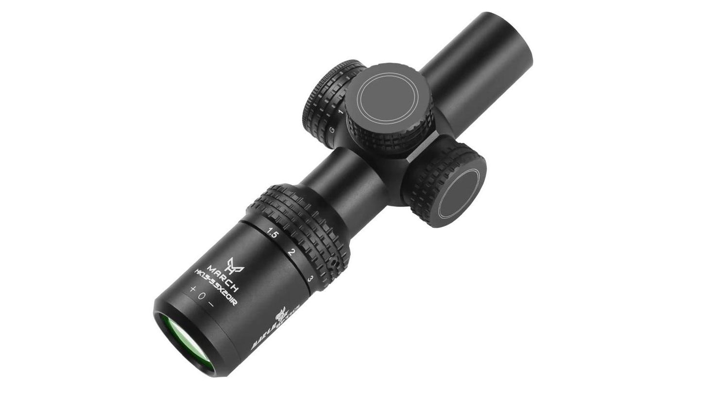 Mini Zielfernrohr - HK 1,5-5,5x20 IR Mil Dot