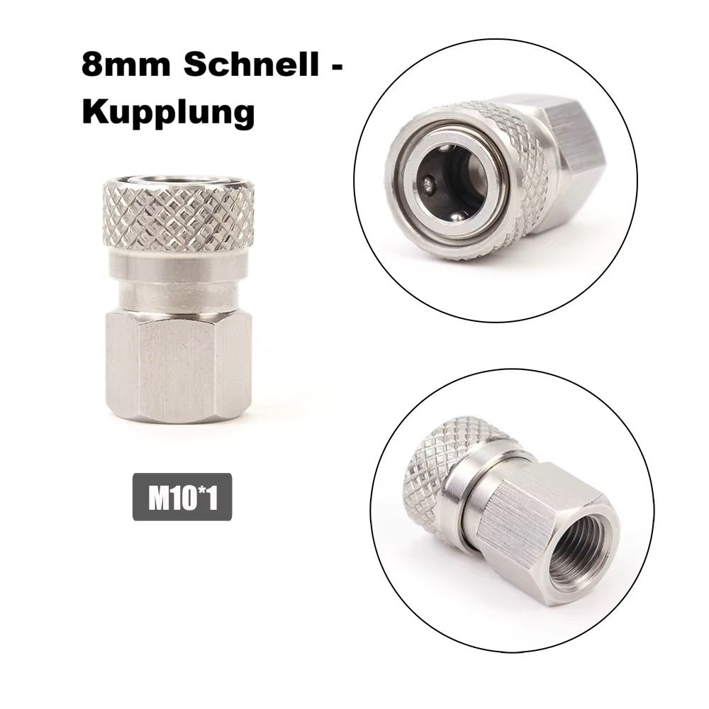 HPA Pressluft Adapter Verbinder Konnektoren Schnell Kupplung