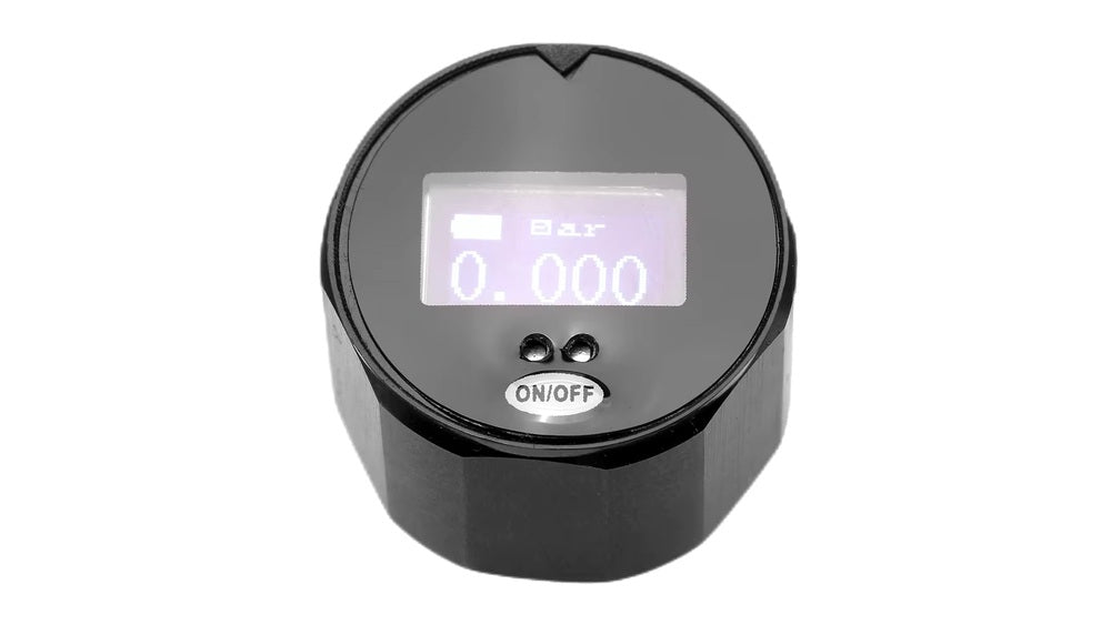 Digitales Mini Manometer 25mm - Bis 400 Bar / 6000 PSI