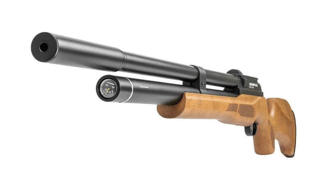 Snowpeak M25 Gen.2 - Grosskaliber PCP .35 / 9,00mm Holzschaft