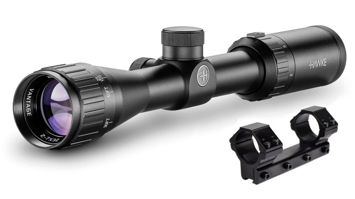 Hawke Vantage 2-7x32 AO - Mil Dot
