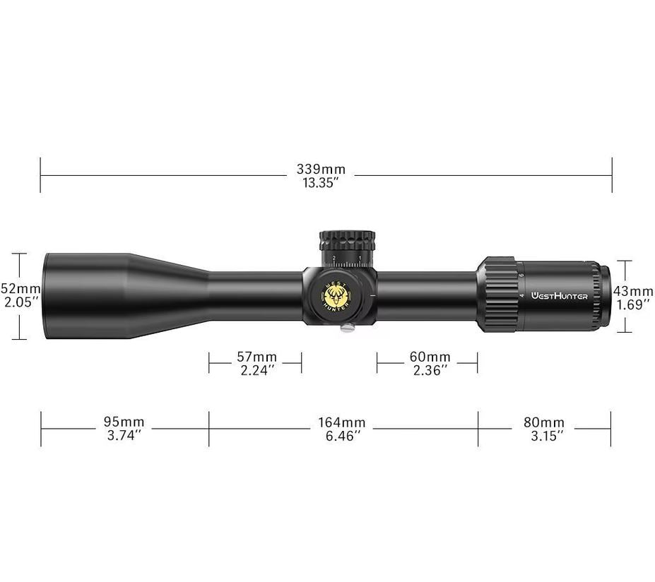 Westhunter HD-S 4-16X44 SFP - Zielfernrohr